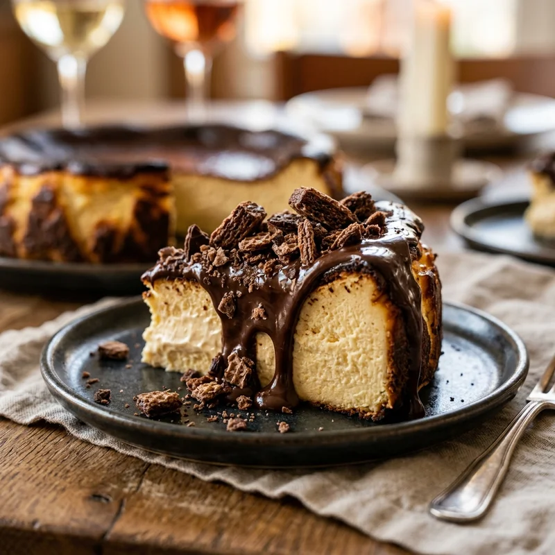 Burnt Cheesecake Chocolate Crunchy