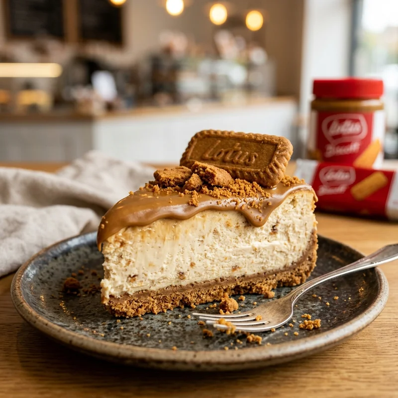 Double Lotus Cheesecake