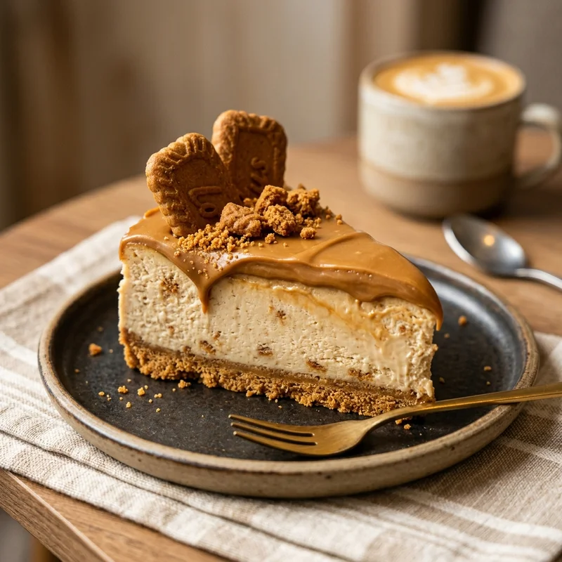 Triple Lotus Cheesecake